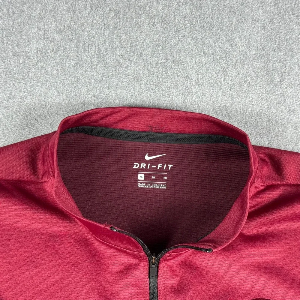 Nike Florida State Sweatshirt Mens XL 1/4 Zip Pullover Dri Fit